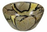 Polished Septarian Bowl - Madagascar #120216-1